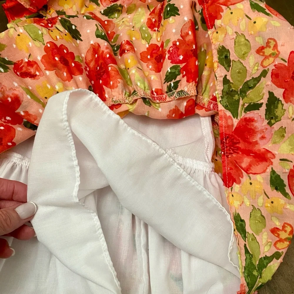 Bonnie Jean Spring Floral Dress - Size 2T